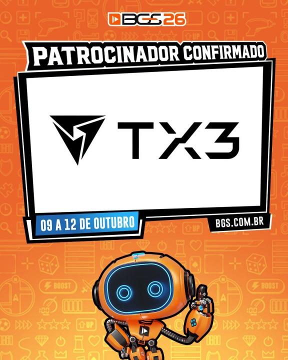 BGS 2026 terá TX3 apresentando nova identidade, com cadeiras gamer e ergonômicas a preços exclusivos