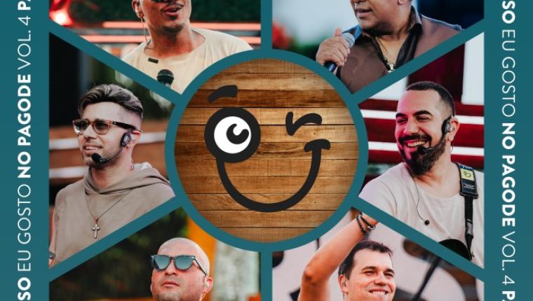 Segunda parte do "Sorriso Eu Gosto No Pagode - Volume 4" já está disponível