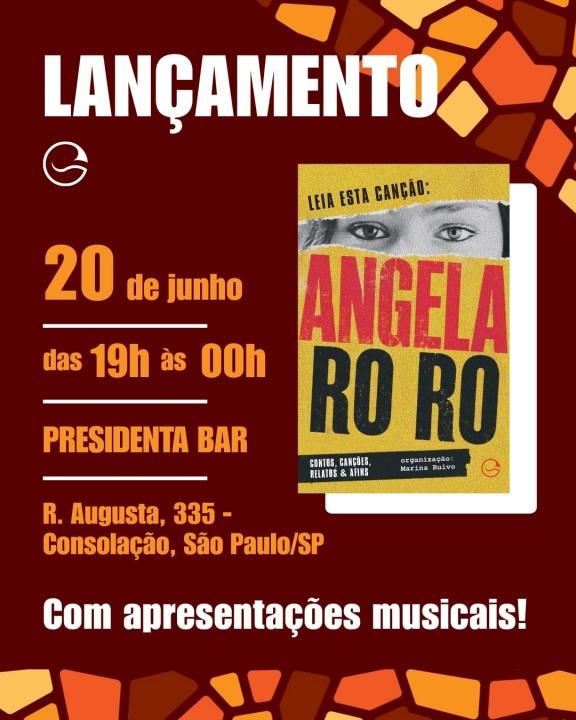 Angela Ro Ro inspira coletânea de contos e poemas lançada em São Paulo