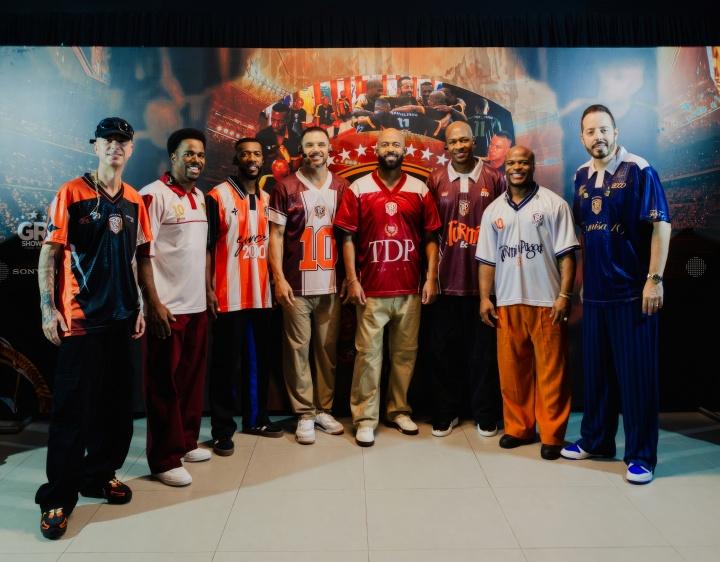 Turma do Pagode transforma clássico do funk melody dos anos 2000 em pagode no Volume 2 de "Turma Futebol Clube"