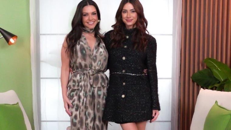 Thaila Ayala se declara para Renato Góes, no programa "Quem é Você Nesse Rolê?"