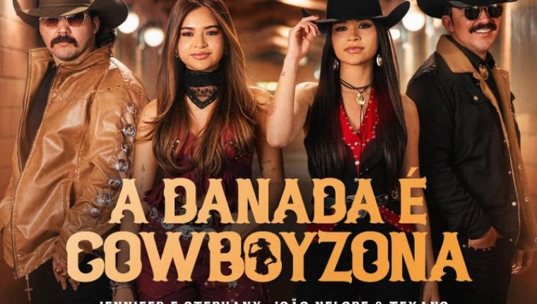 Jennifer & Stephany apostam na força do agronejo e lançam "A Danada é Cowboyzona" com João Nelore & Texano